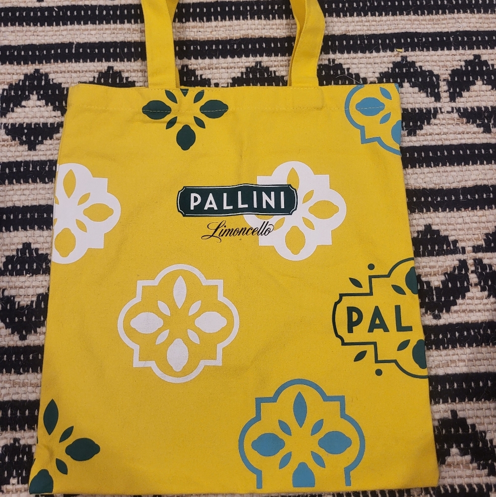 Pallini Limoncello Canvas Tote Bag
